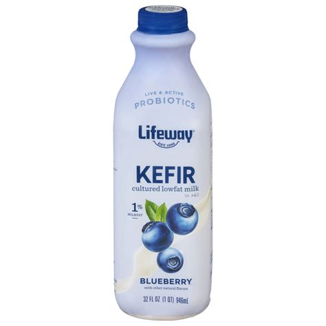 Save On Lifeway Kefir Probiotic Cultured Low Fat Milk 1 Milkfat