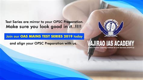 Opsc Oas Mains Test Series 2019 Vajirao Ias Academy Blog