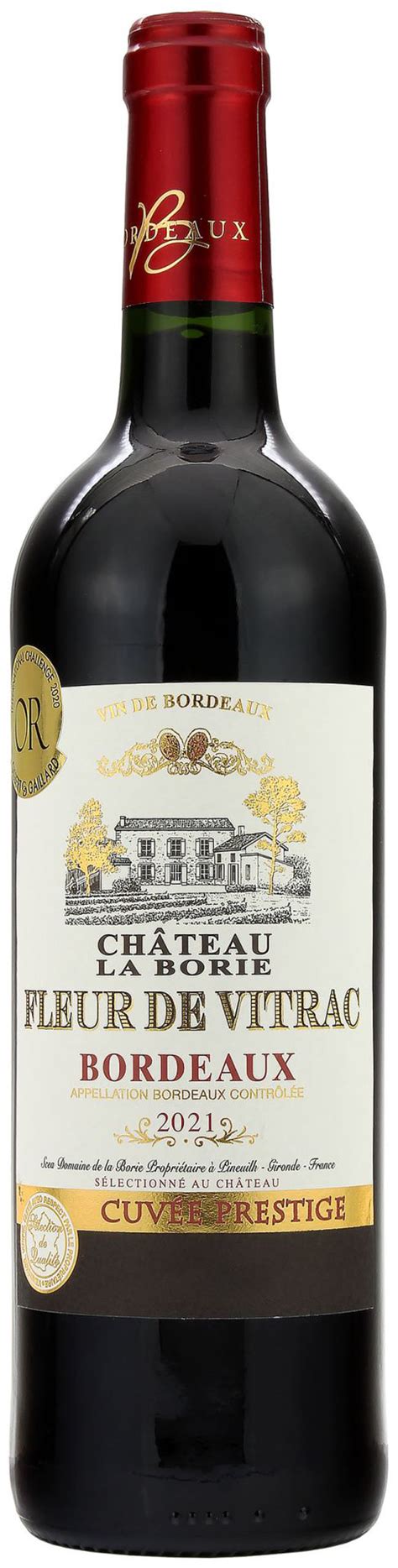 Château La Borie Fleur de Vitrac Bordeaux AOC 2021