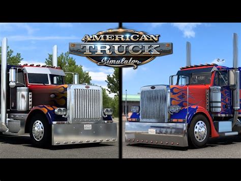 Peterbilt Truck Optimus Prime