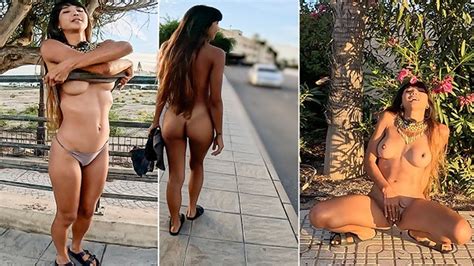 Stripping Totally Naked In Public