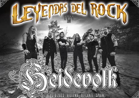 Heidevolk Leyendas Del Rock Xvii Edicion