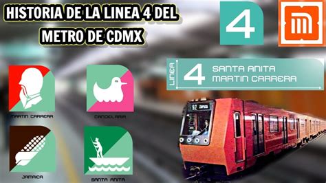 Historia De La Linea 4 Del Metro De Cdmx Youtube