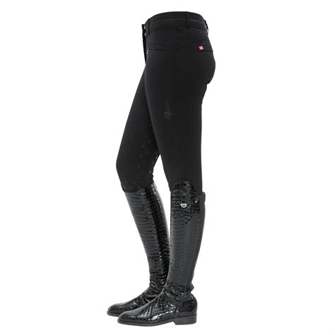 Sarina Full Grip Breeches Black Spooks Riding Australasia