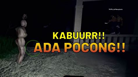 Dikejar POCONG Serem Banget Game Horror Indonesia Kampong Roblox