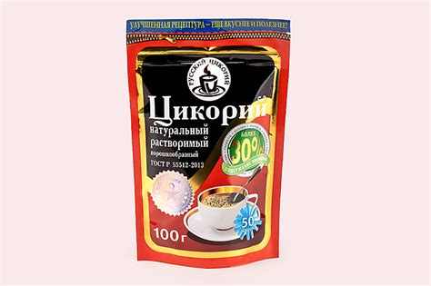 Цикорий «Русский цикорий» натуральный, растворимый, 100 г – купить по ...