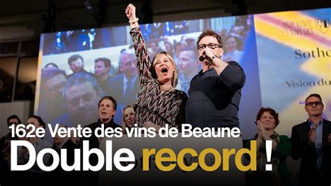 La 162e Vente Des Vins Des Hospices De Beaune Bat Tous Les Records