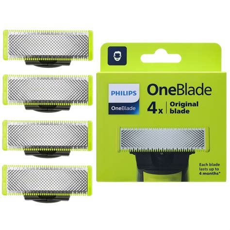 Wymienne Ostrza Philips OneBlade QP240 50 4 Szt Oryginal Blade Sklep