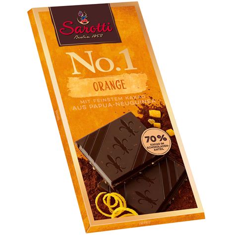 Sarotti No.1 Orange 70% 100g | Online kaufen im World of Sweets Shop