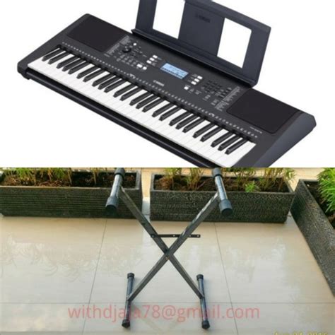 Jual Keyboard Yamaha Psr E Psr E Original Plus Stand Keyboard