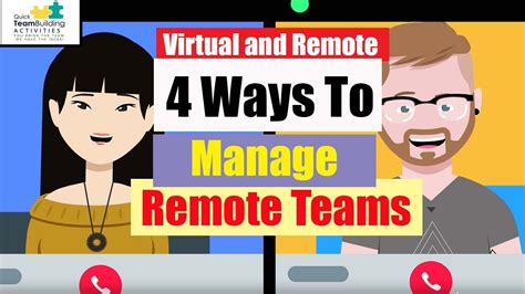 Four Ways To MANAGE REMOTE Teams Strategies And Tips To Improve