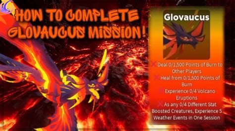 How To Complete Glovaucus Mission LSS PT2 Creatures Of Sonaria YouTube