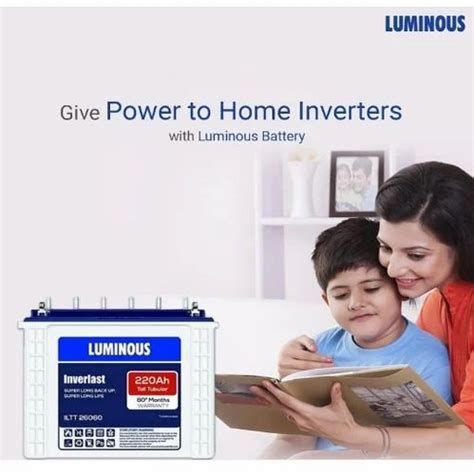 ILTT 26060 220Ah Luminous Tubular Battery At Rs 18050 Luminous