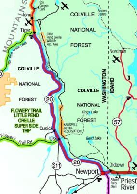 Pend Oreille County Map - Celina Anneliese