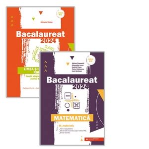 Pachet Bacalaureat 2024 Limba Si Literatura Romana Bacalaureat 2024