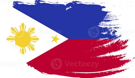 Philippines Flag With Grunge Texture 12056810 PNG