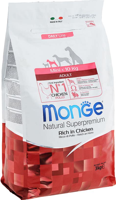 Корм Monge (Монж) для собак | состав, цена, отзывы
