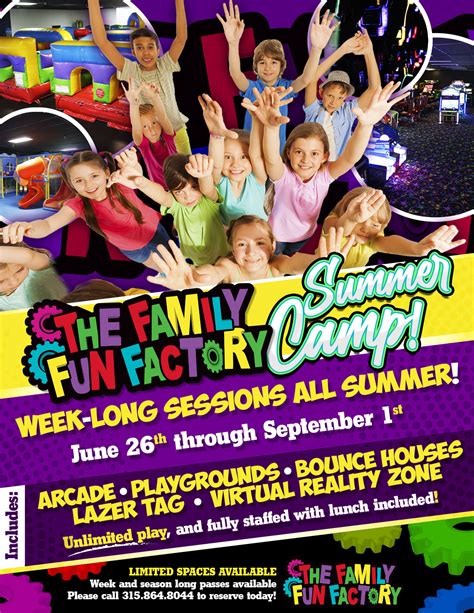 Summer Camp – The Family Fun Factory