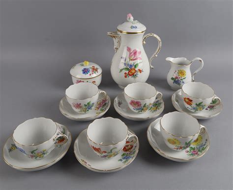 Meissen Kaffeeservice Tischlein Deck Dich Starting Bid