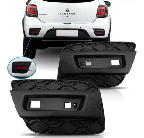 Moldura Parachoque Traseiro Sandero Stepway 2015 2016