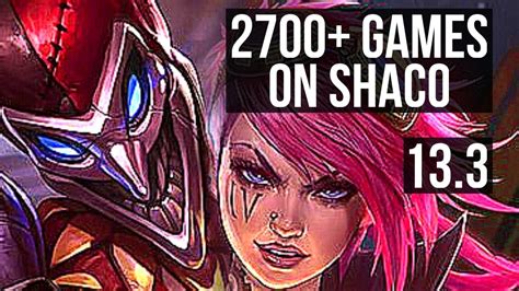 Shaco Vs Vi Jng 6 0 7 4 8m Mastery 2700 Games Dominating Kr