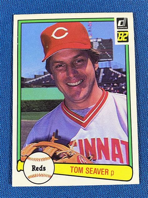 1982 Donruss Tom Seaver Baseball Card 148 Cincinnati Reds H Ebay