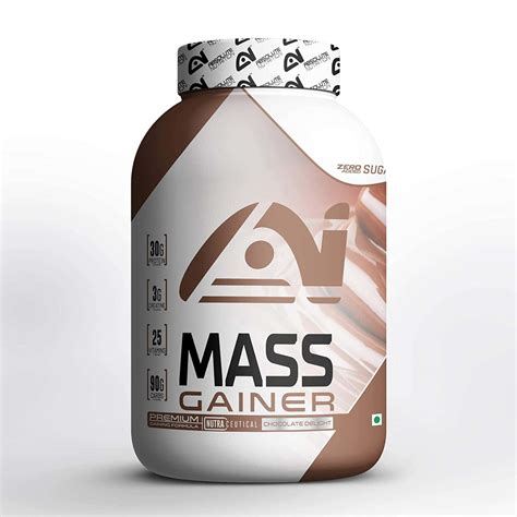 Buy ABSOLUTE MASS GAINER 3 KG (CHOCOLATE) Online & Get Upto 60% OFF at ...