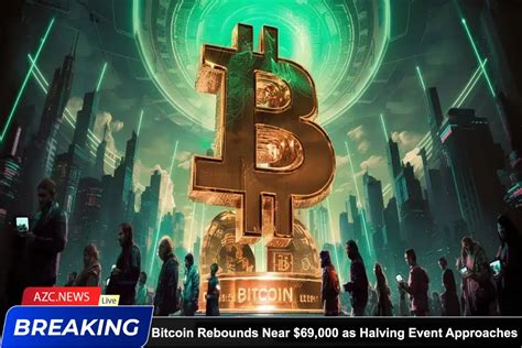 Bitcoin Rebounds Near 69 000 As Halving Event Approaches Azc News