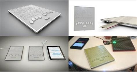 Incredibly Amazing Technology Meet The Blitab A Braille Tablet For