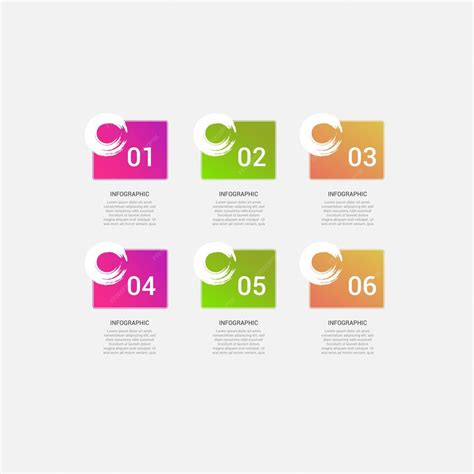 Premium Vector Vector Gradient Business Infographic Template Design