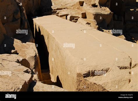 Unfinished Obelisk - Aswan - Egypt Stock Photo - Alamy