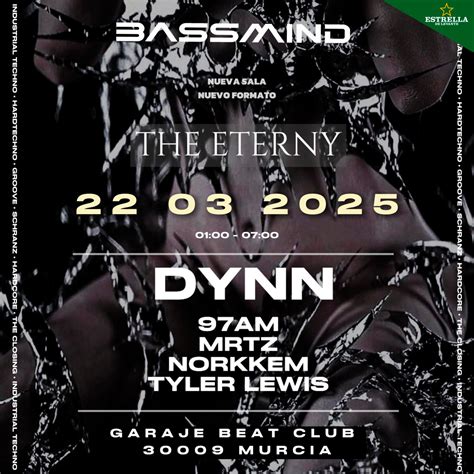 BassMind: The Eterny con DYNN + 97AM + MRTZ + NORKKEM + TYLER LEWIS en