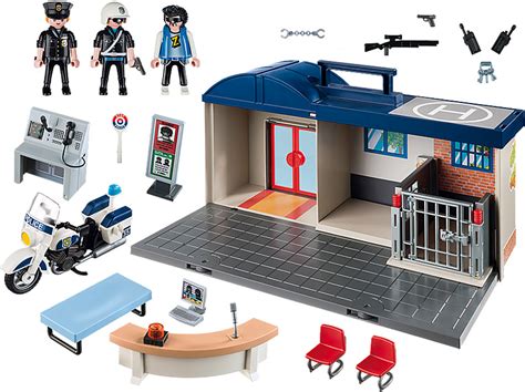 Playmobil Take Along Police Station – Purple Cow Toys