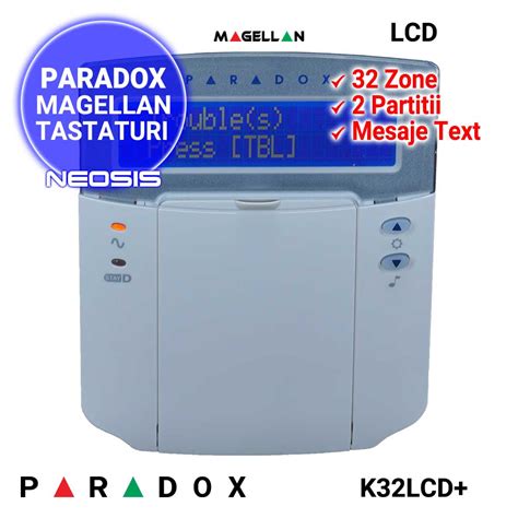 Tastatura Paradox Magellan K Lcd Neosis Ro