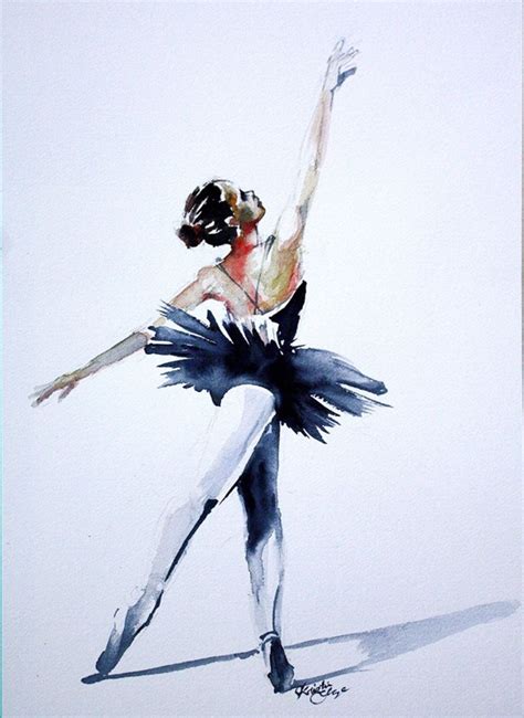 Ballerina Drawing On Behance Riset