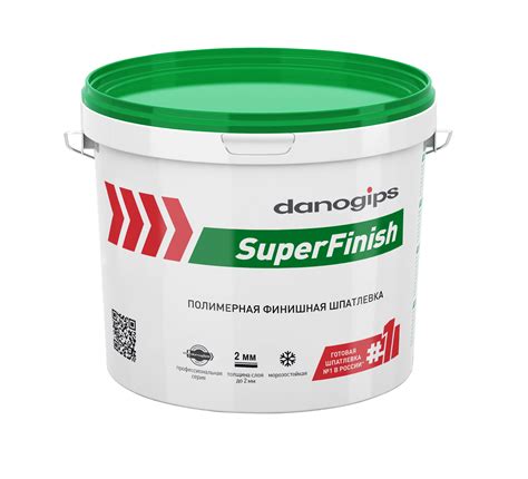 Готовая финишная шпатлевка Danogips SuperFinish (3, 11 и 17 литров ...