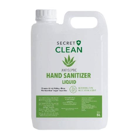 HAND SANITIZER LIQUID 5 LITER SIPLah