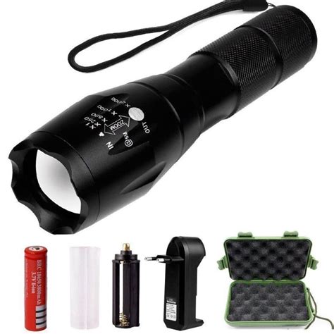 Vanzon – Linterna LED de Alta Potencia | Tactical flashlight ...
