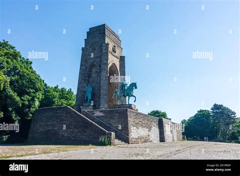 Dortmund Monument Kaiser Wilhelm Denkmal At Hohensyburg Castle In