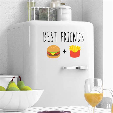 Wall Sticker Emoji Best Friends 1 | wall-art.com