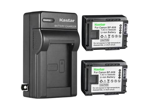 Kastar 2 Pack BP 808 BP808 Battery And AC Wall Charger Compatible With