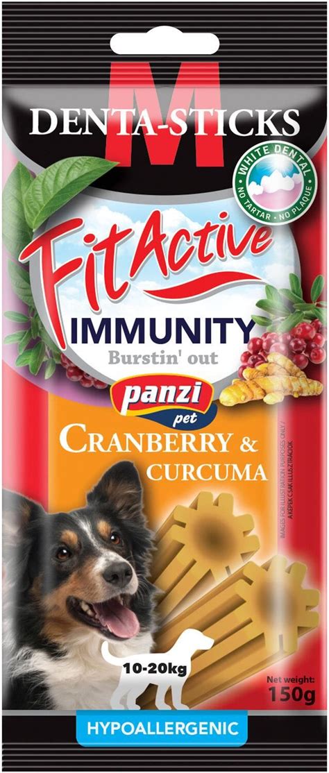 Karma Fit Active Hypoallergenic Denta Sticks Immunity Przysmaki Dla