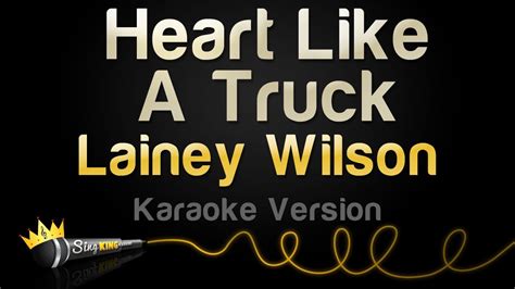 Lainey Wilson Heart Like A Truck Karaoke Version Chords Chordify