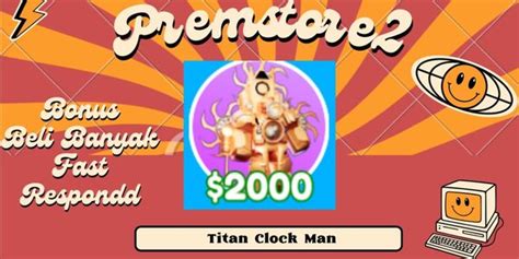 Buy Others Exclusive Titan Clock Man Toilet Tower Defense Toilet Tower Defense Roblox