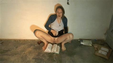 HD Neat Catholic Girl Turns Into Bible Crushing Destroying And Pissing Horny Slut