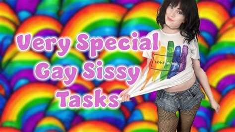 Very Special Gay Sissy Tasks For Pride KnickNatz Clips4sale