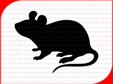 Silueta De Ratón Svg Svg Dxf Cricut Silhouette Cut File Etsy España