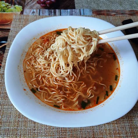 Лапша Cung Dinh Lau Tom Chua Cay | Пикабу