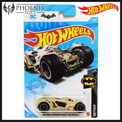 Hot Wheels Batman Arkham Knight Batmobile Mainline Shopee Malaysia