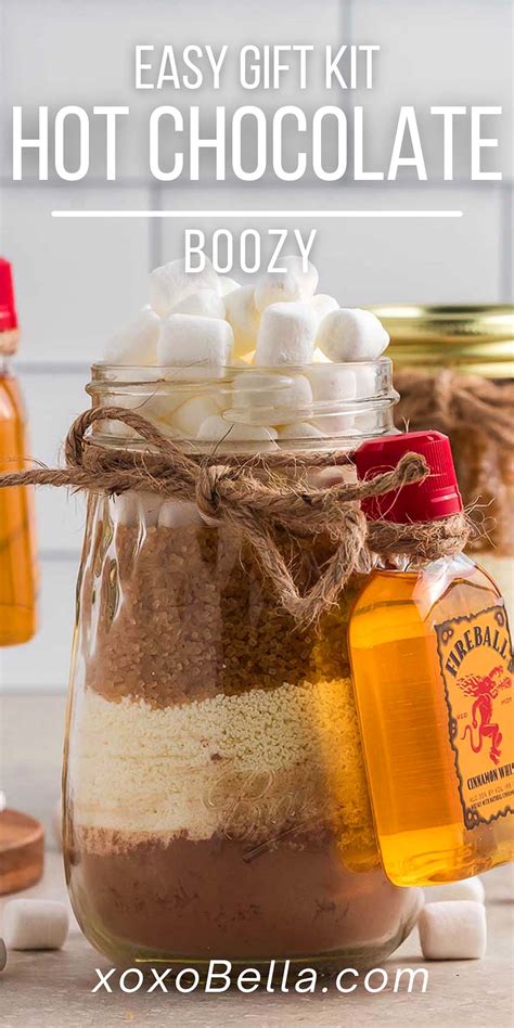 Boozy Hot Chocolate Gift Kit Xoxobella